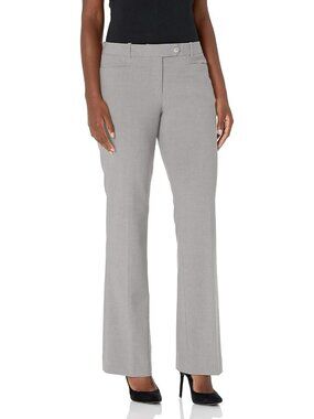 Calvin Klein Women's Tin Classic Fit Flare Straight Leg Lux Suit Pants
